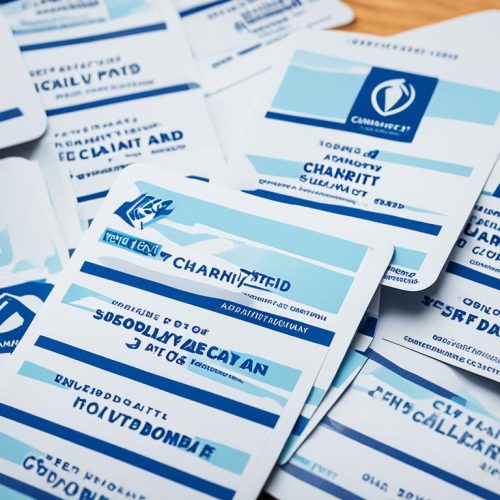 Charity staff id card printing