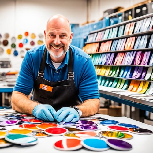 customised badge production