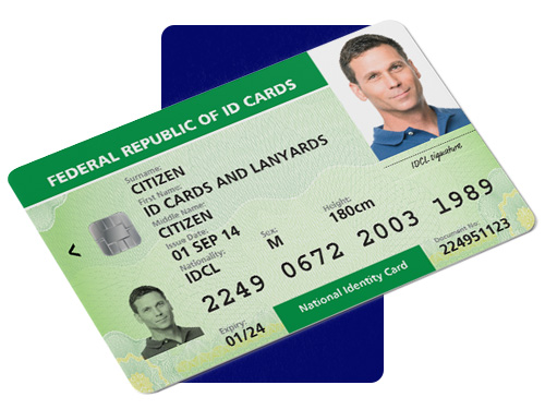 National Identity Cards - ID Cards and Lanyards