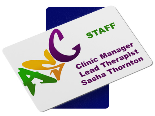 Staff Member Cards - ID Cards and Lanyards